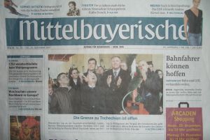 MZ während der Wartezeit für unsere Kunden