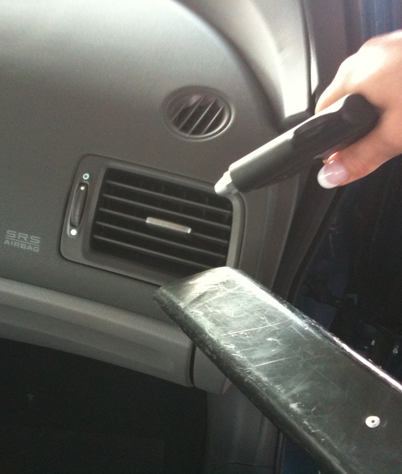 Luftd&uuml;sen ausblasen und absaugen 