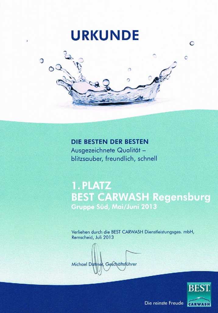 1. Platz im bundesweiten Anlagencheck